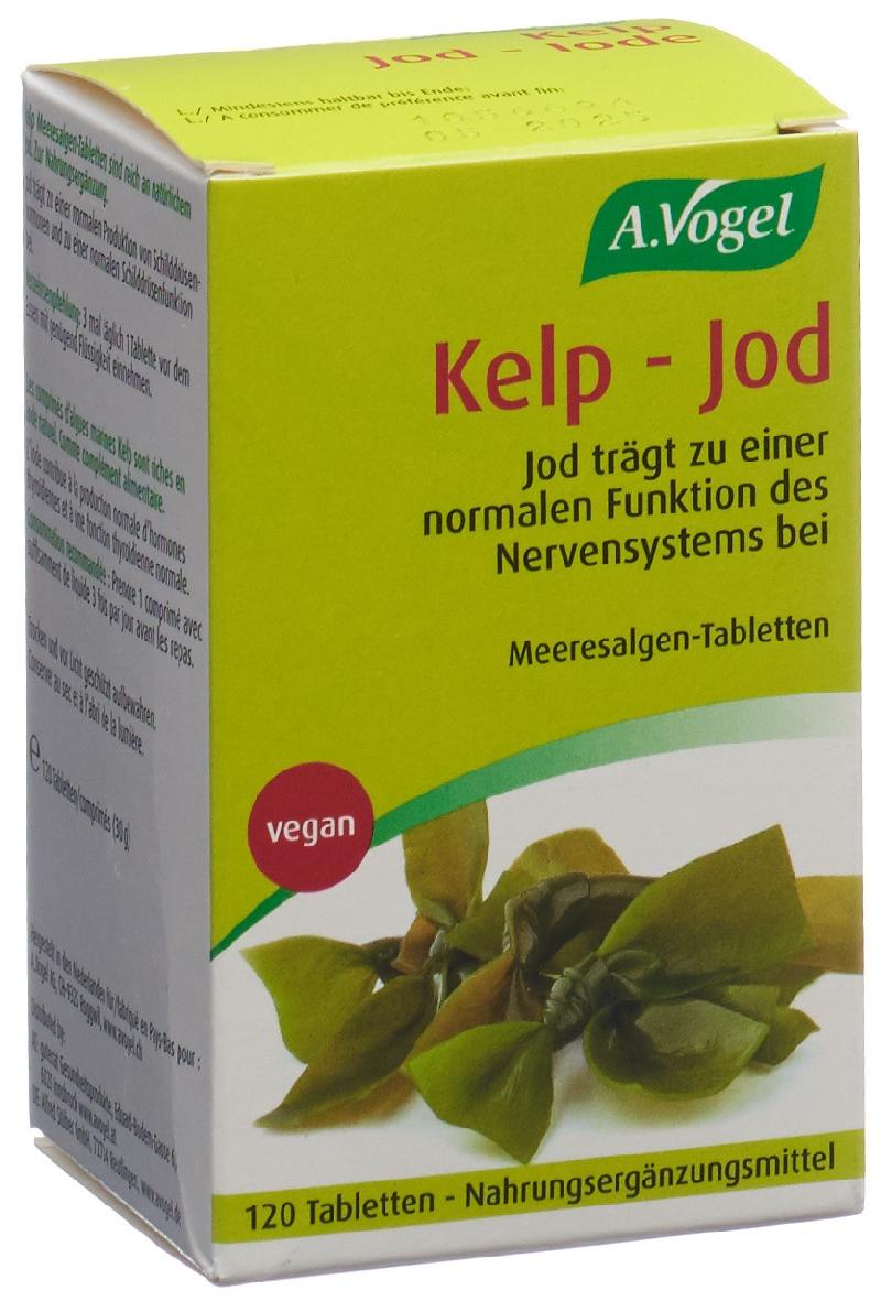 VOGEL Kelp Meeresalgen Tabl 250 mg Fl 120 Stk