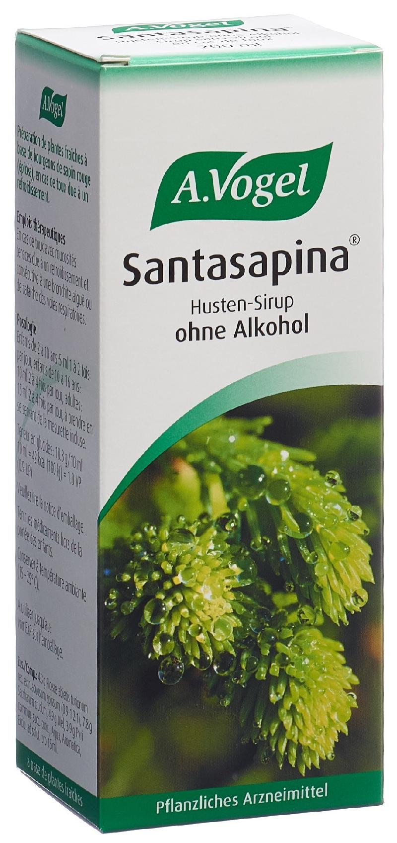 VOGEL Santasapina Hustensirup o Alkohol Fl 200 ml