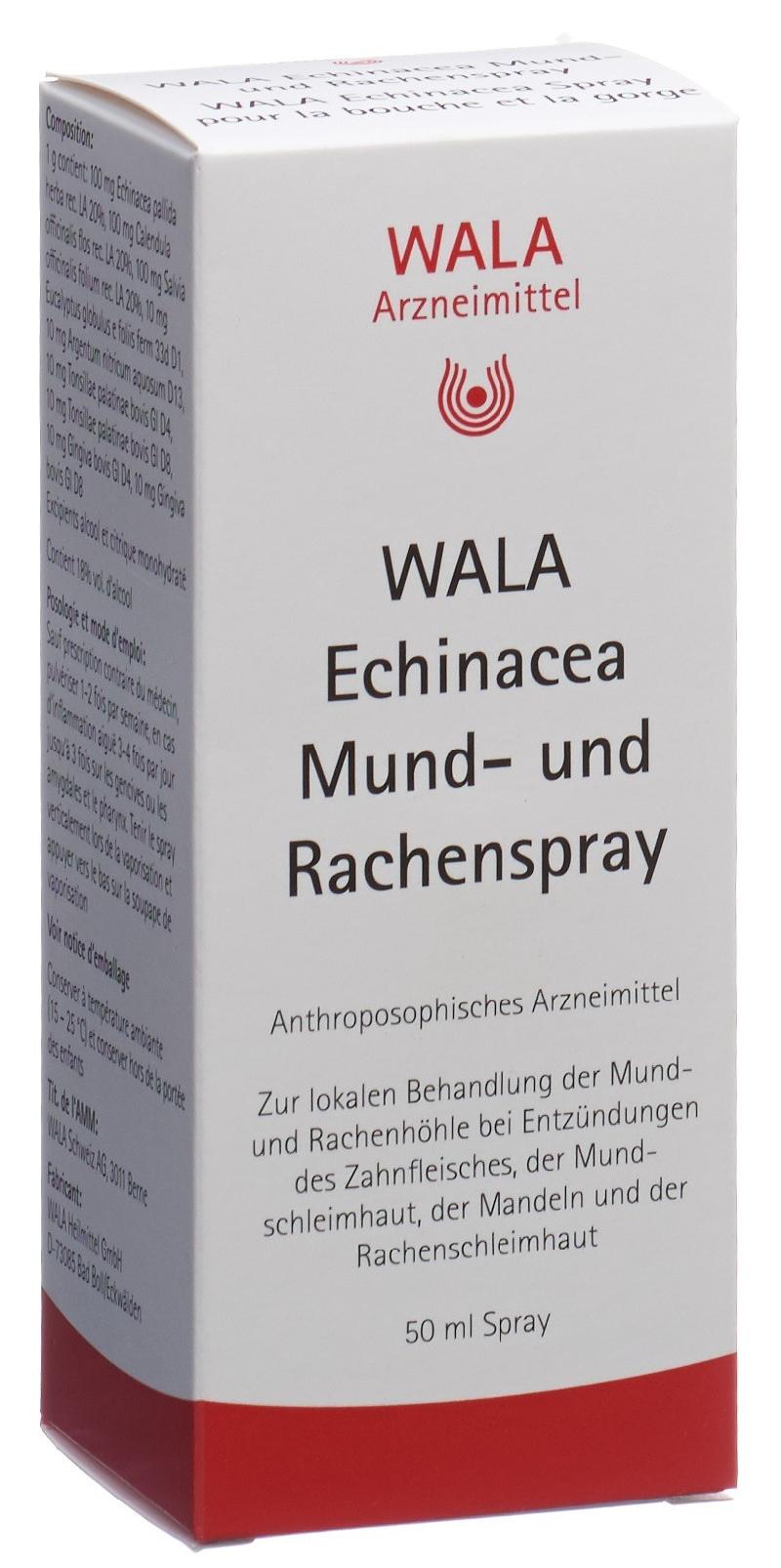 WALA Echinacea Mund- und Rachenspray Fl 50 ml