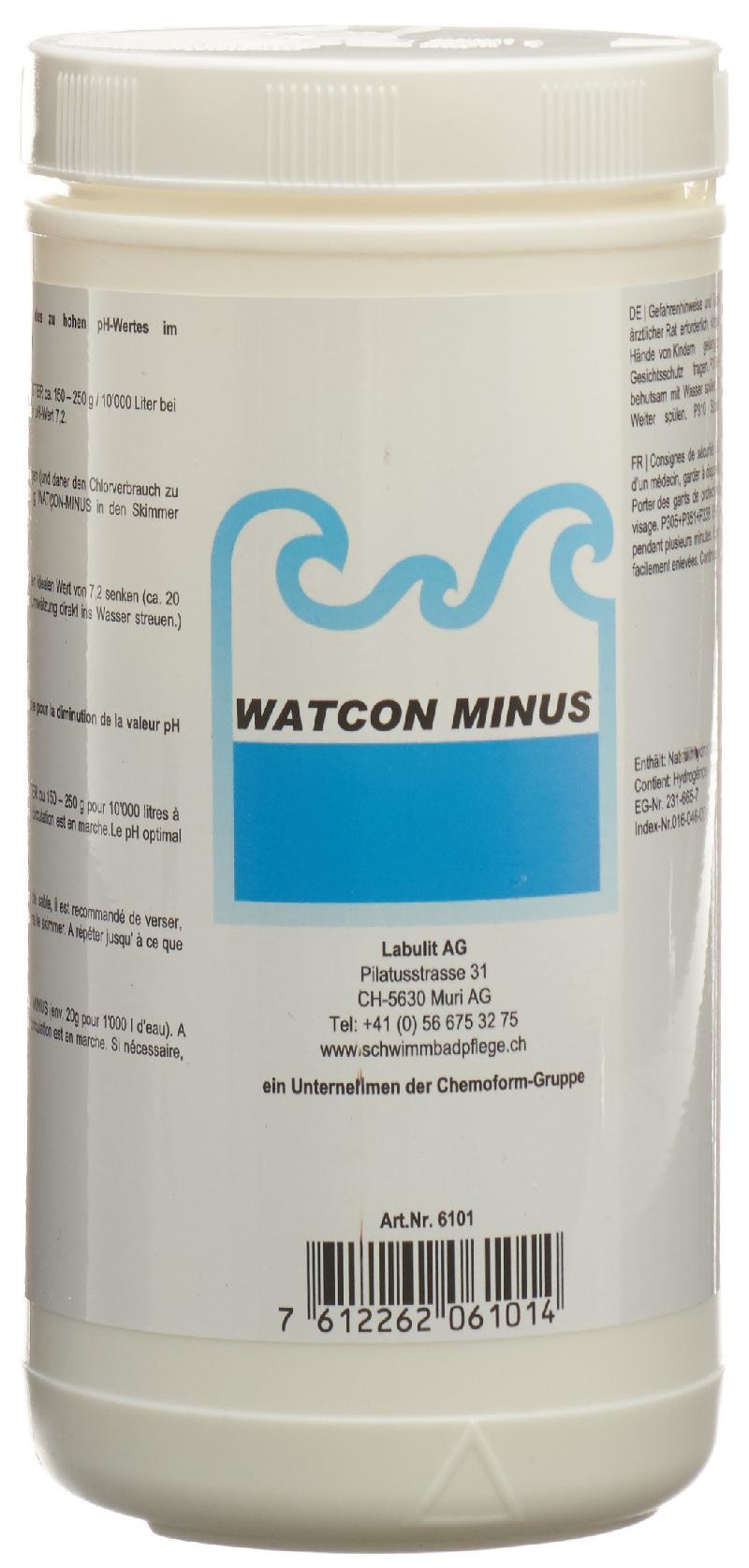 WATCON MINUS Säure Granulat 3 kg