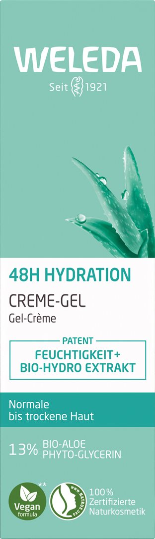 WELEDA 48h Hydration Creme-Gel Tb 30 ml