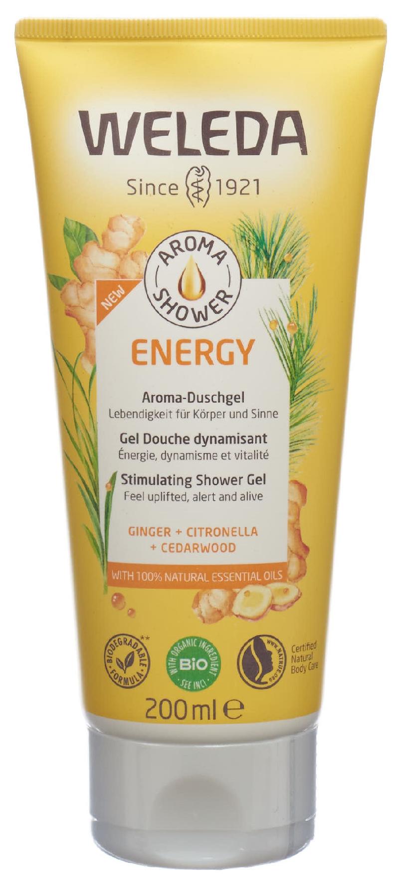 WELEDA Shower Gel Energy Ingwer Tb 200 ml