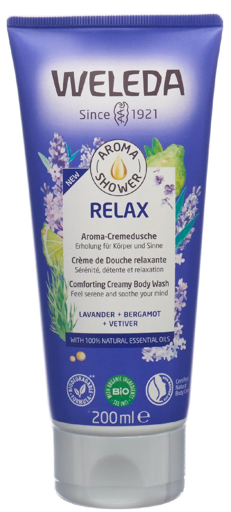 WELEDA Shower Cream Relax Lavendel Tb 200 ml