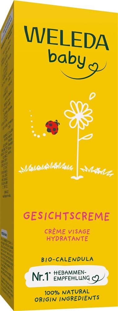 WELEDA BABY Gesichtscreme Calendula (n) Tb 50 ml