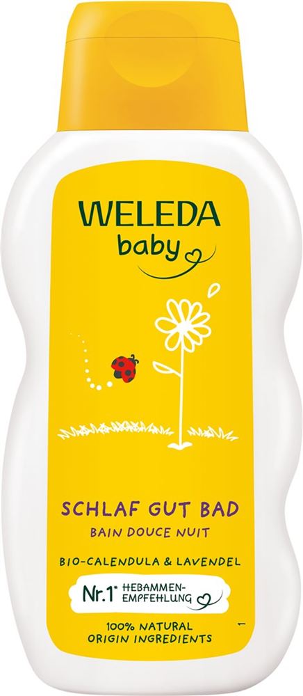 WELEDA BABY Schlaf Gut Bad Calendula Fl 200 ml