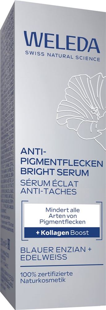 WELEDA Bright Serum Anti-Pigme bl Enz&Edelw 30 ml
