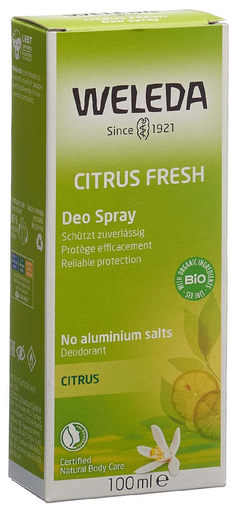 WELEDA Deo Spray Citrus 100 ml