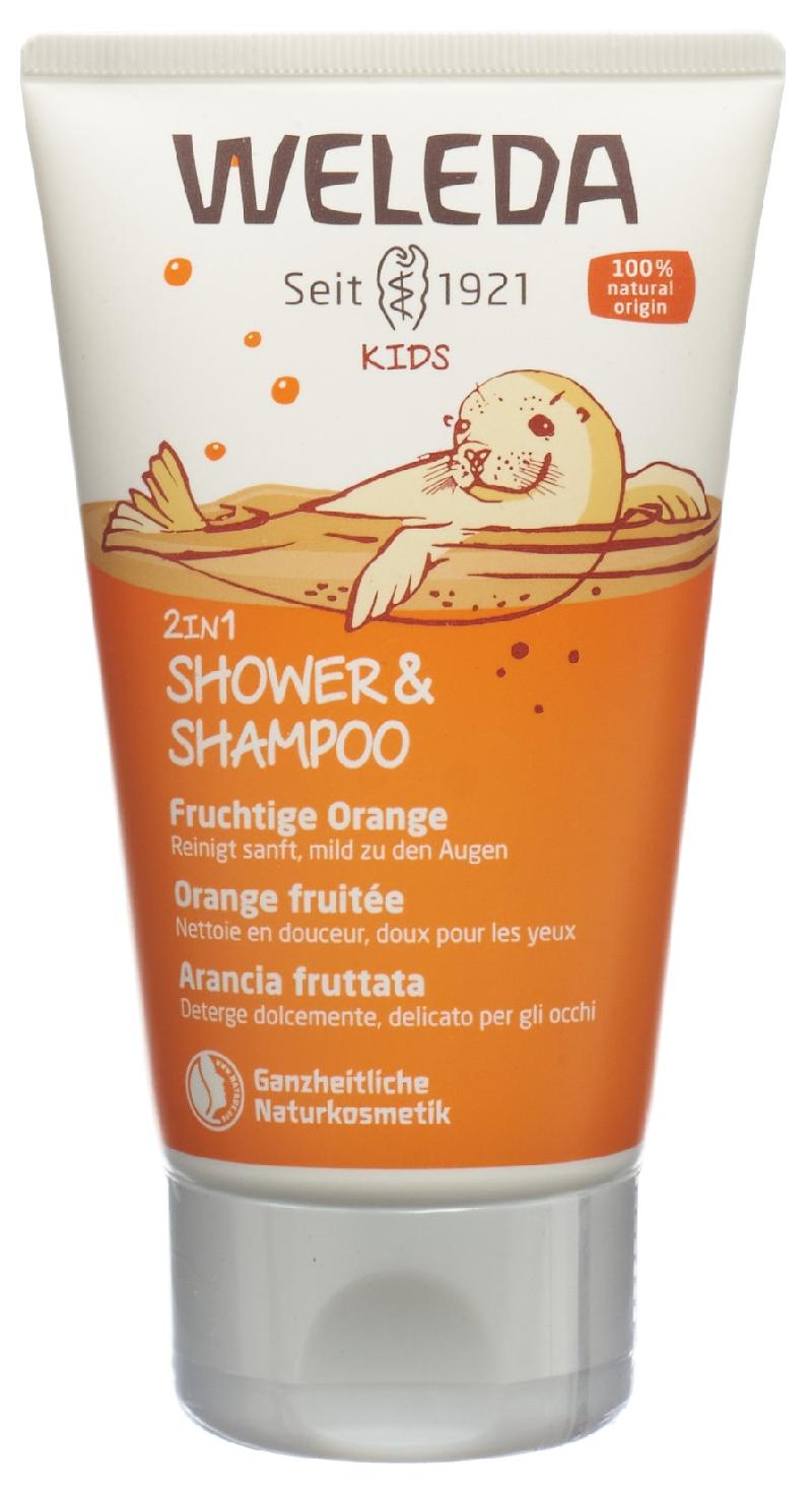 WELEDA KIDS 2in1 Shower&Shampoo Orange Tb 150 ml