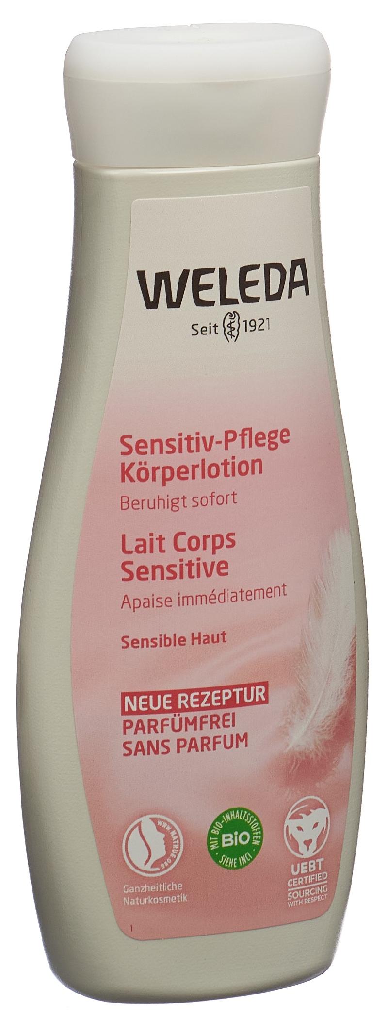 WELEDA Körperlotion sensitiv Pflege Fl 200 ml