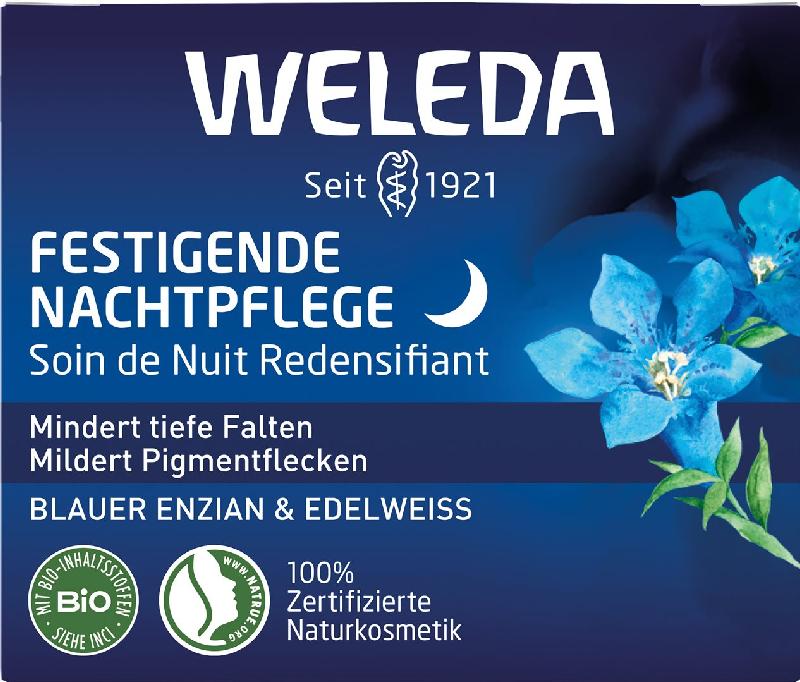 WELEDA Nachtpflege festigend bl Enz&Edelw 40 ml
