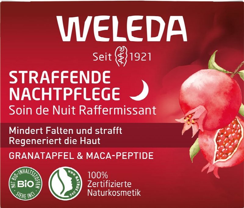 WELEDA Nachtpflege straffend Grana&Maca (n) 40 ml