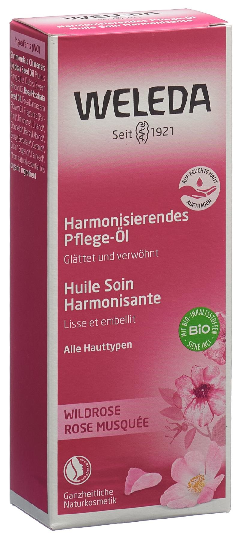 WELEDA Pflege-Öl harmonisierend Wildrose 100 ml