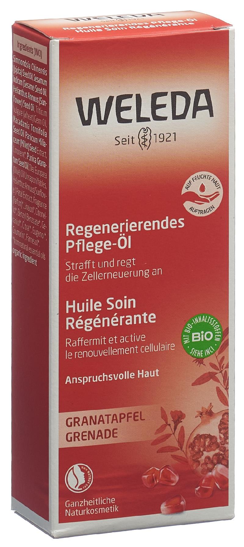 WELEDA Pflege-Öl regenerierend Granatapfel 100 ml