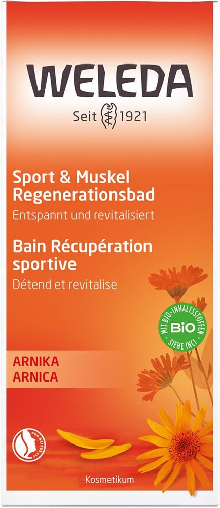 WELEDA Sport&Muskel Regenerationsbad Arnika 200 ml