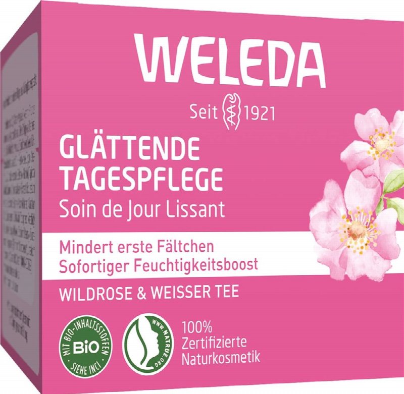 WELEDA Tagespflege glättend Wildro&wei Tee 40 ml