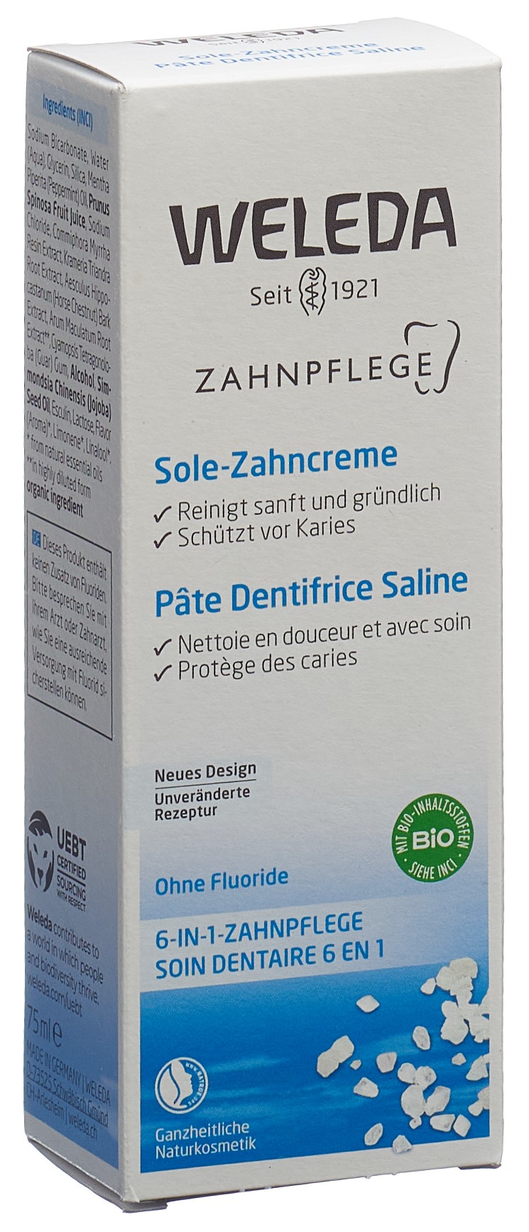 WELEDA Zahncreme Sole Tb 75 ml
