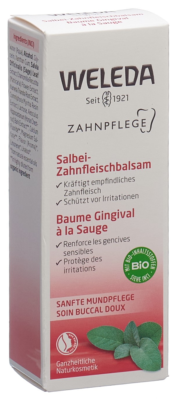 WELEDA Zahnfleischbalsam Salbei Tb 30 ml