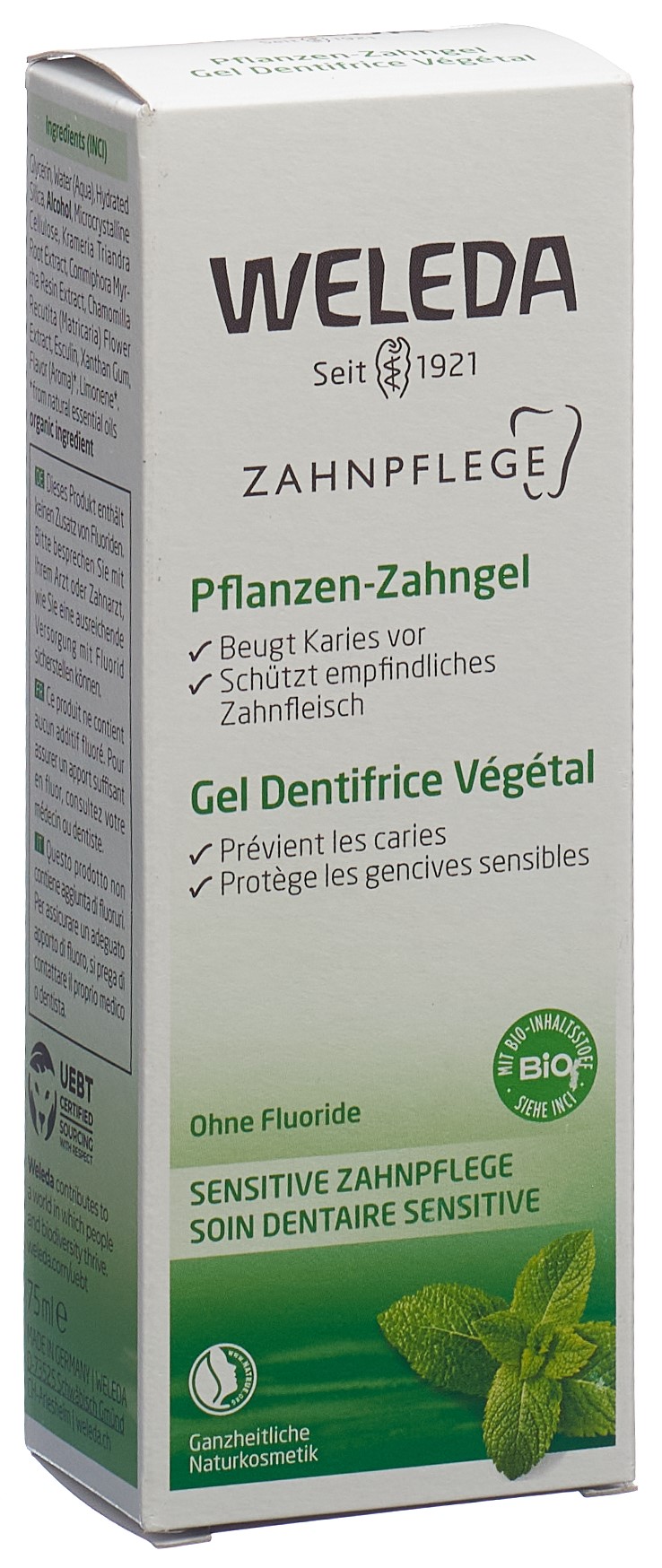 WELEDA Zahngel Pflanzen Tb 75 ml