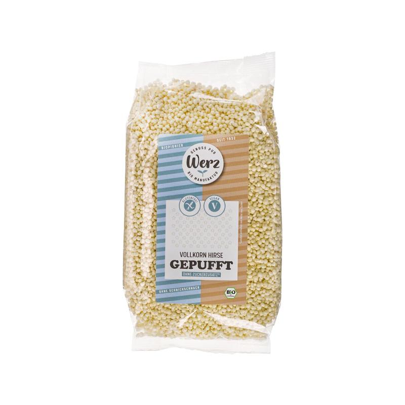 WERZ Vollkorn Hirse gepufft glutenfrei 125 g