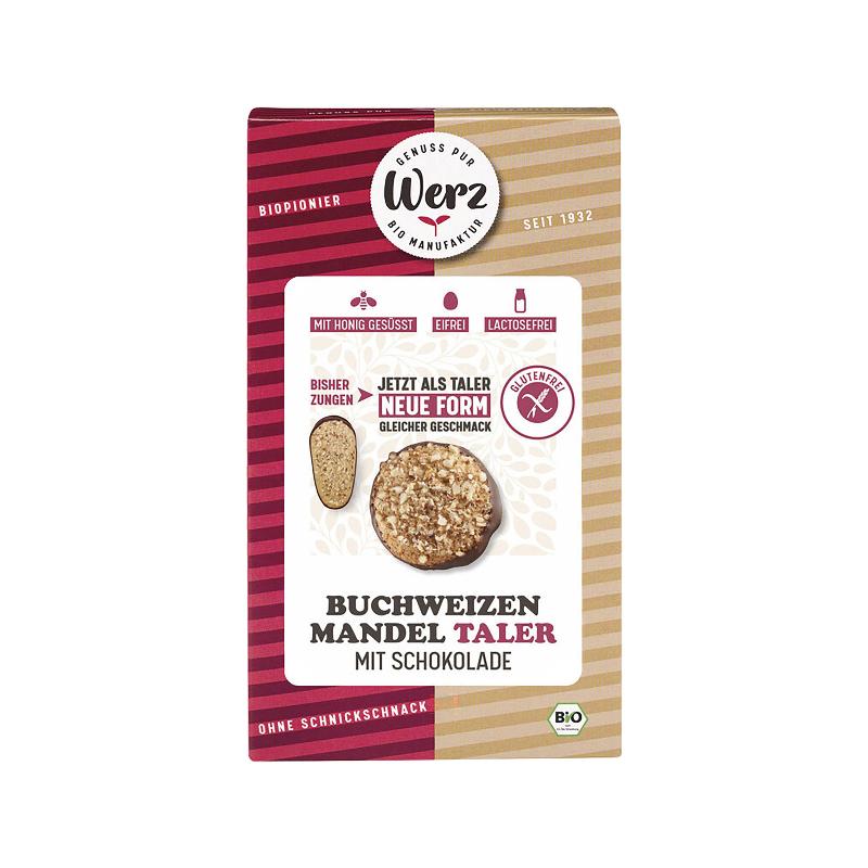 WERZ Zungen Biscuits Buchweizen Mandeln Bio 150 g