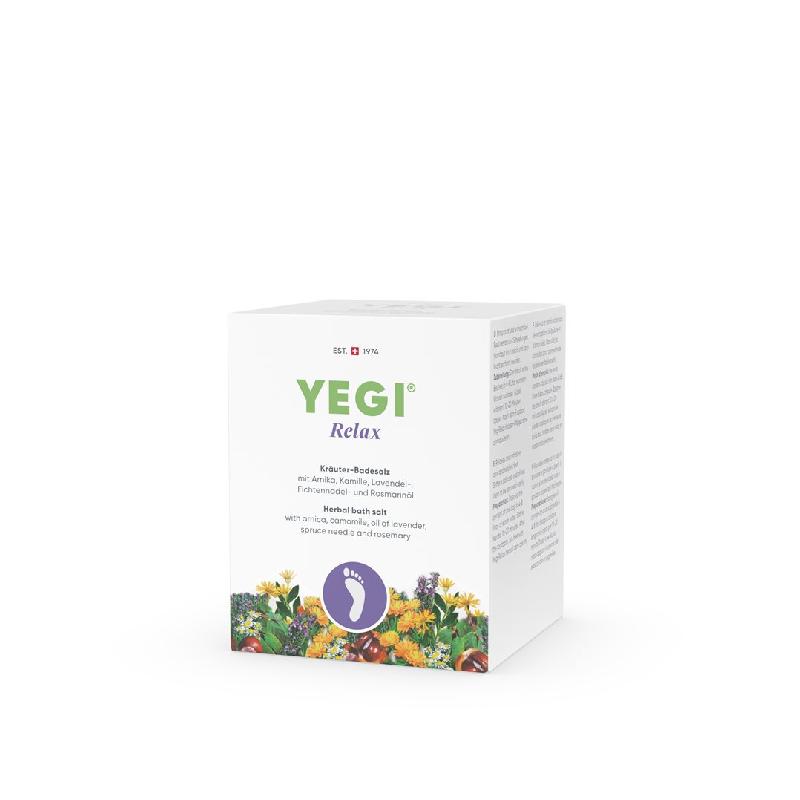 YEGI RELAX Kräuter Fussbadesalz 8 Btl 50 g