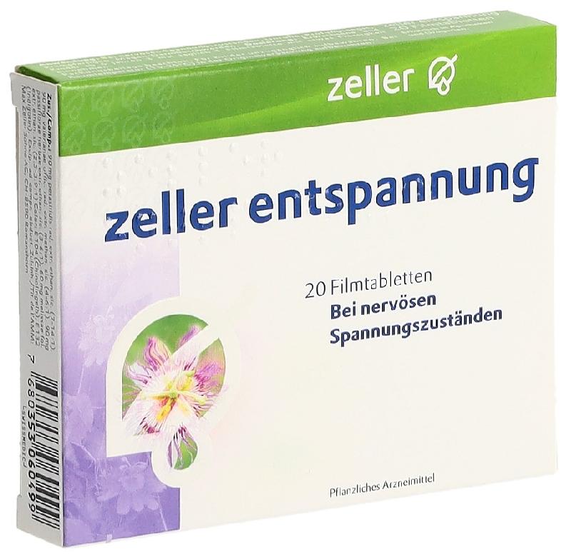 ZELLER Entspannung Filmtabl 20 Stk