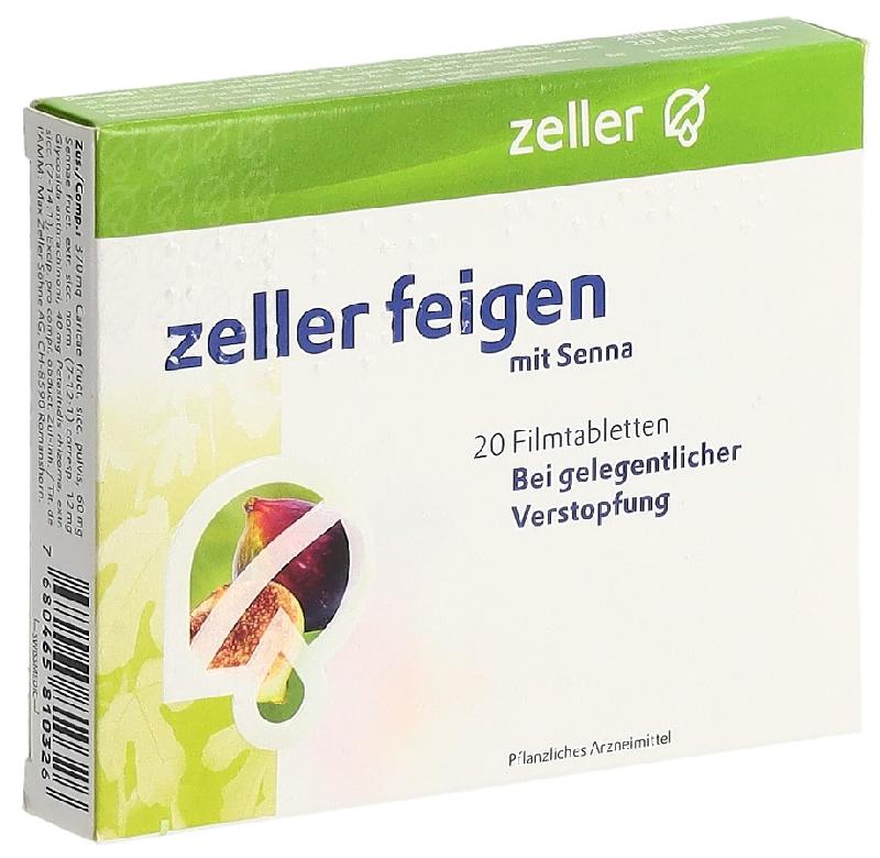 ZELLER feigen mit Senna Filmtabl 20 Stk