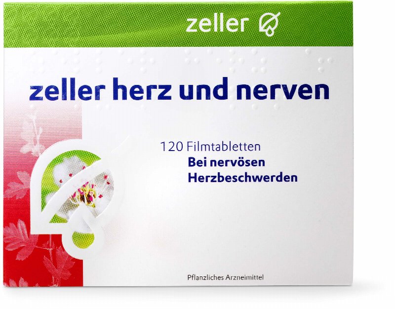 ZELLER Herz und Nerven Filmtabl 120 Stk