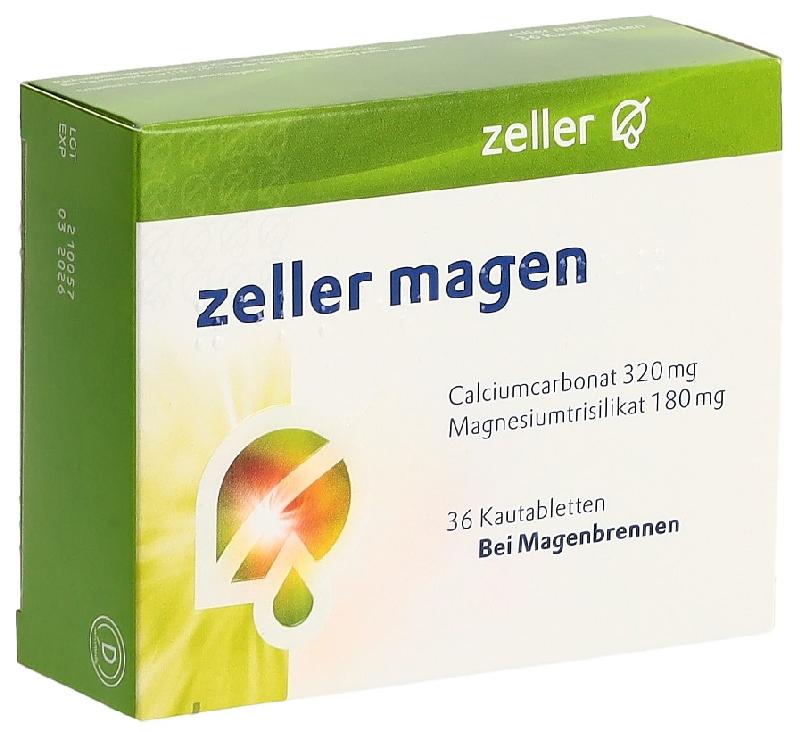 ZELLER Magen Kautabl 72 Stk